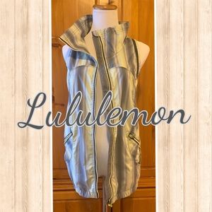 EUC Lululemon Striped Vest